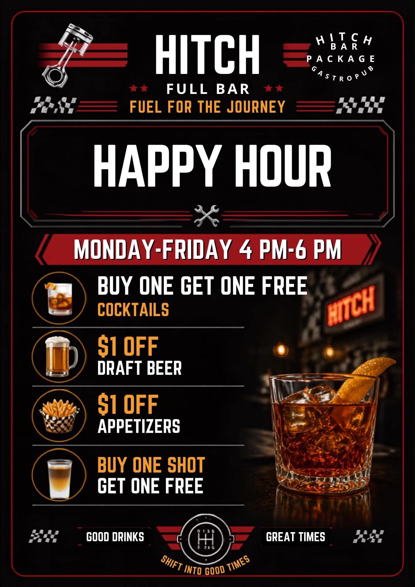 The Hitch Happy Hour